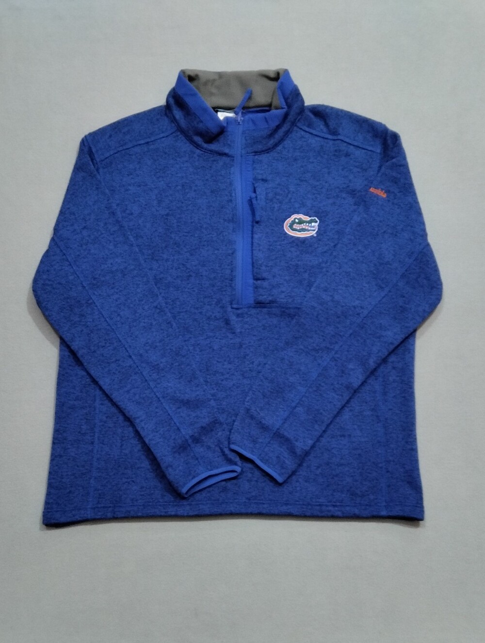 Columbia Collegiate Florida Gators Sweater Weather Half-Zip Pullover Size XL NWT